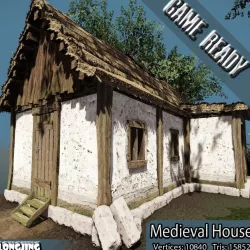 Medieval House 3d model