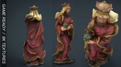 Melchor King 3d model