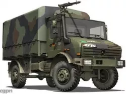 Mercedes Benz Unimog U1300 3d model