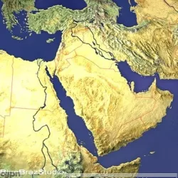 Middle East 3d model