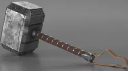 Mjolnir Hammer of Thor 3d model