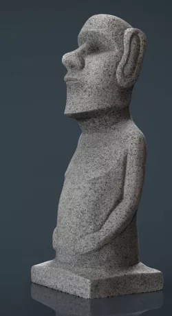 MOAI STATUE 3d model