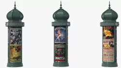Morris Column 3d model