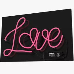 Neon Sign Love 3d model