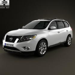 Nissan Pathfinder 2013 3d model