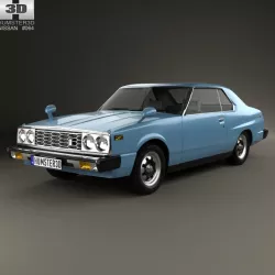 Nissan Skyline (C210) GT Coupe 1977 3d model