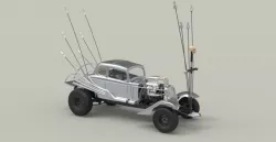 Nux car from Mad Max Fury road 3d model