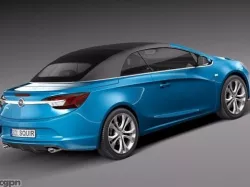 Opel Cascada 2014 3d model