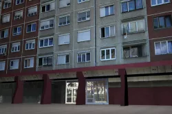 Panel Plattenbau Block Building Architectural Modular Set 3d model