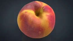 Peach 3d model