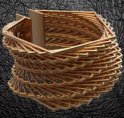 Pentagon bracelet 3d model