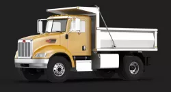 Peterbilt 348 Dump Truck 3d model
