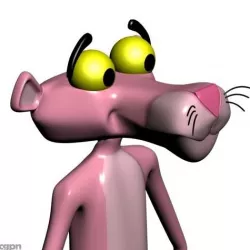Pink panther 3D 3d model
