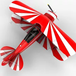 Pitts Special Biplane 3d model