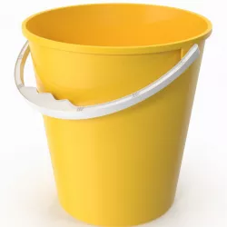 Plastic Bucket 3d model