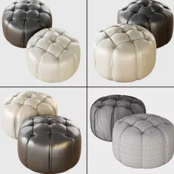 Pouf Bon Bon Asnaghi 3d model