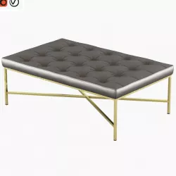 Pouffe Furniture 2044 3d model
