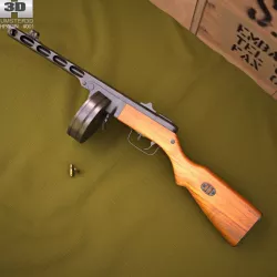 PPSh-41 3d model