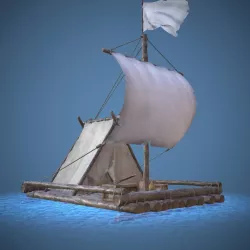Raft 3d model