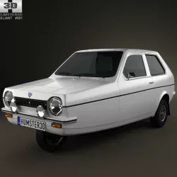 Reliant Robin 1973 3d model