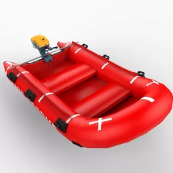 Rescue Raft 3d model