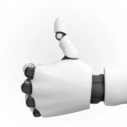 Robot Hand Rigged Animated 3d model