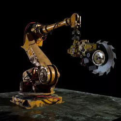 Robot-manipulator 3d model