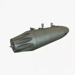 Rocket Launcher UB-16-57 3d model