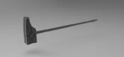 Ronan the Accuser hammer from movie Guardians of the Galaxy 3d model