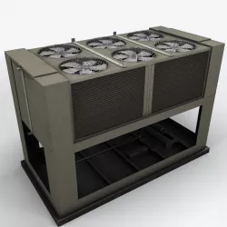 Rooftop Air Conditioner1 3d model