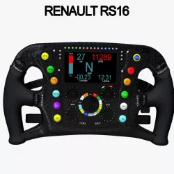 RS16 Steering Wheel 3d model