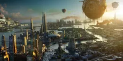 Sci Fi City 3d model