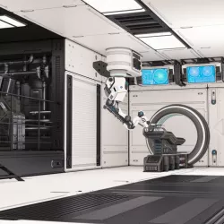 Sci Fi Laboratory 02 3d model