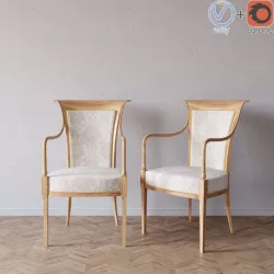 Selva Bellagio armchair 1530 3d model