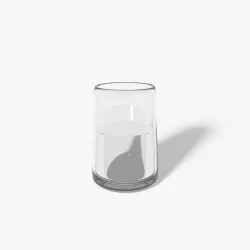 Shot Of Vodka 3d model