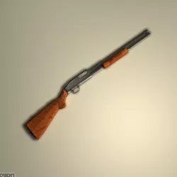 Shotgun 3d model