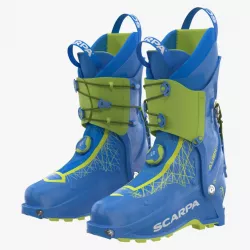 Ski Boots Blue 3d model