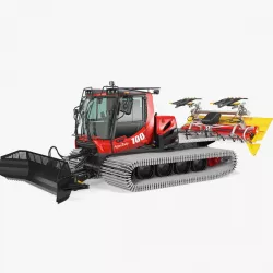 Snowcat PISTENBULLY 100 Clean Rigged 3d model