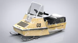 Snowmobile 3d model