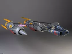 Star Wars Anakin pod racer 3d model