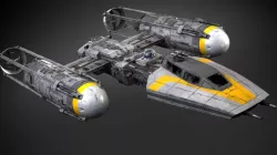 Star Wars Y-wing 3d model