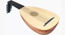 String Instrument Lute 3d model