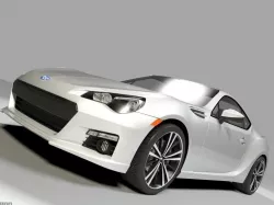 SUBARU BRZ 3d model
