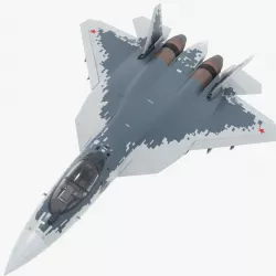 Sukhoi Su-57 - PBR 3d model