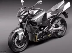 Suzuki B-King 2011 3d model