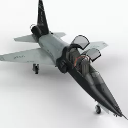 T-38C Jet Trainer (USAF) 3d model
