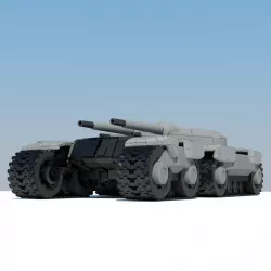 Tank 3d model