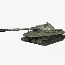 Tank Object 279 Green Soviet Vray 3d model