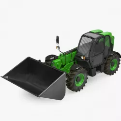 Telehandler Forklift Scoop Bucket Generic 3d model