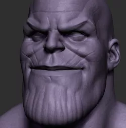 Thanos Bust 3d model
